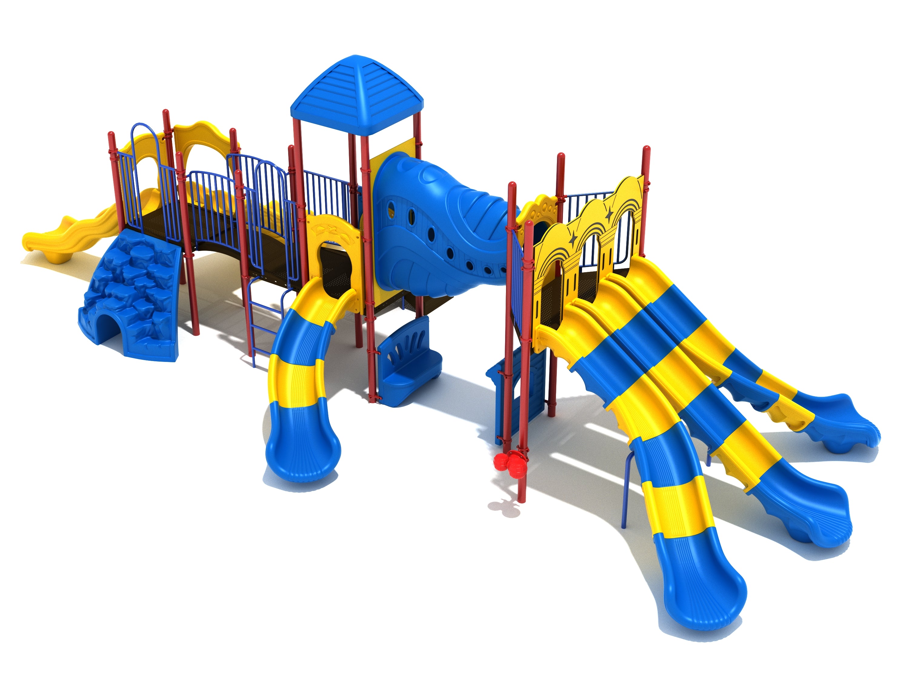 Hyrule Commercial Steel Play System - INSTALLED