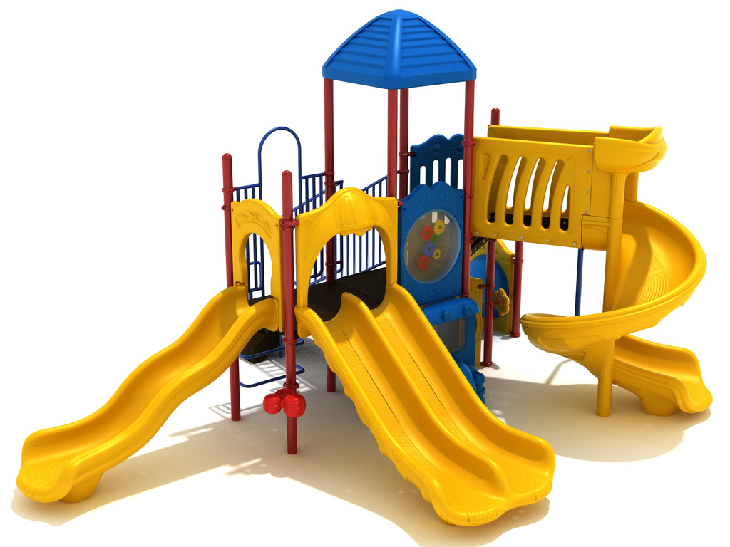 Hanauma Bay Commercial Steel Play System - INSTALLED