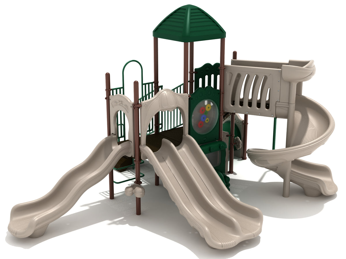 Hanauma Bay Commercial Steel Play System - INSTALLED