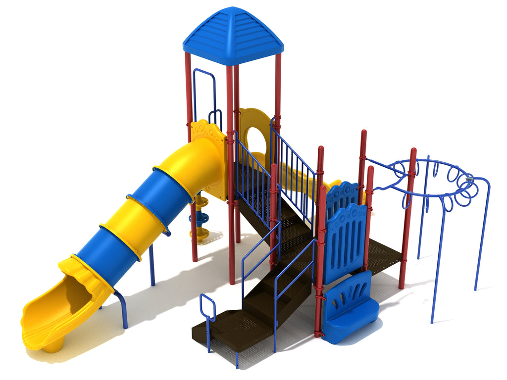Mustang Commercial Steel Play System - INSTALLED