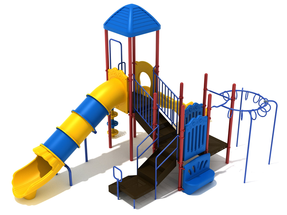 Mustang Commercial Steel Play System - INSTALLED
