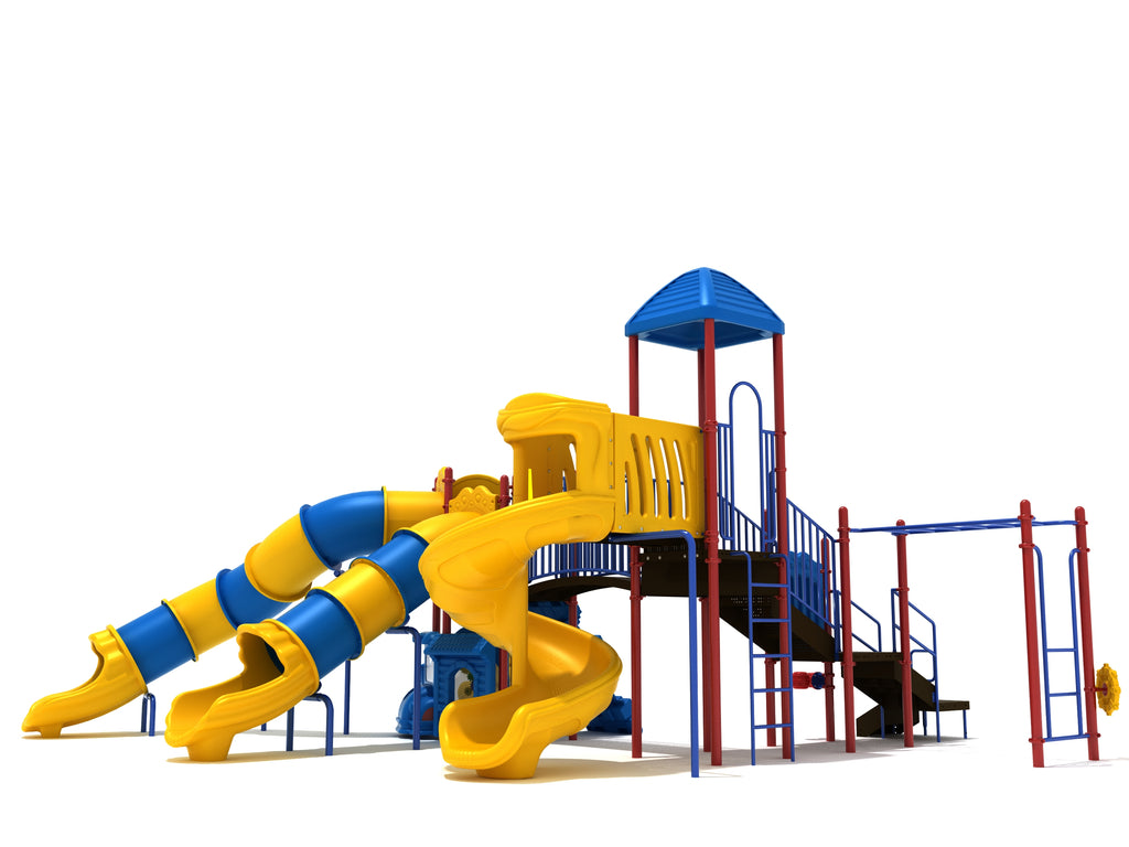 Surfside Commercial Steel Play System - INSTALLED