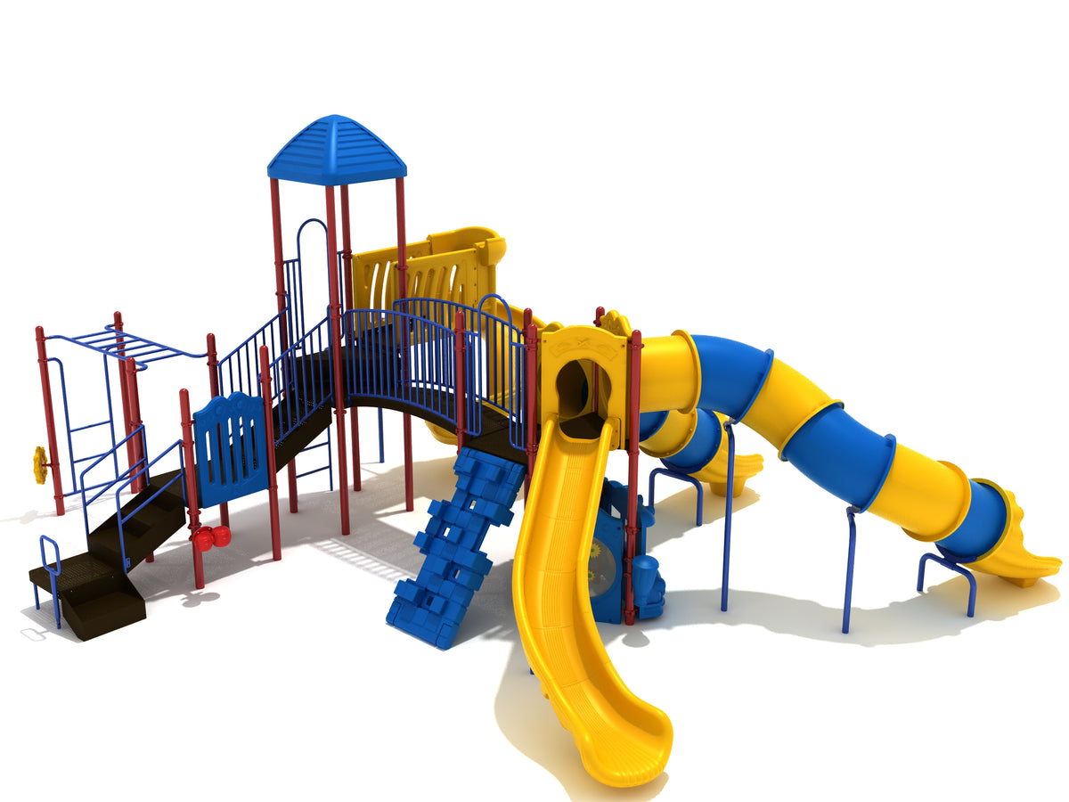 Surfside Commercial Steel Play System - INSTALLED