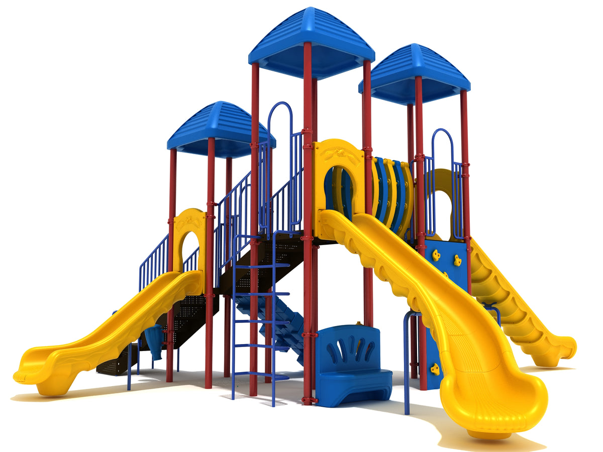 Lemon Grove Commercial Steel Play System - INSTALLED