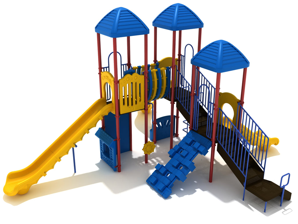 Lemon Grove Commercial Steel Play System - INSTALLED