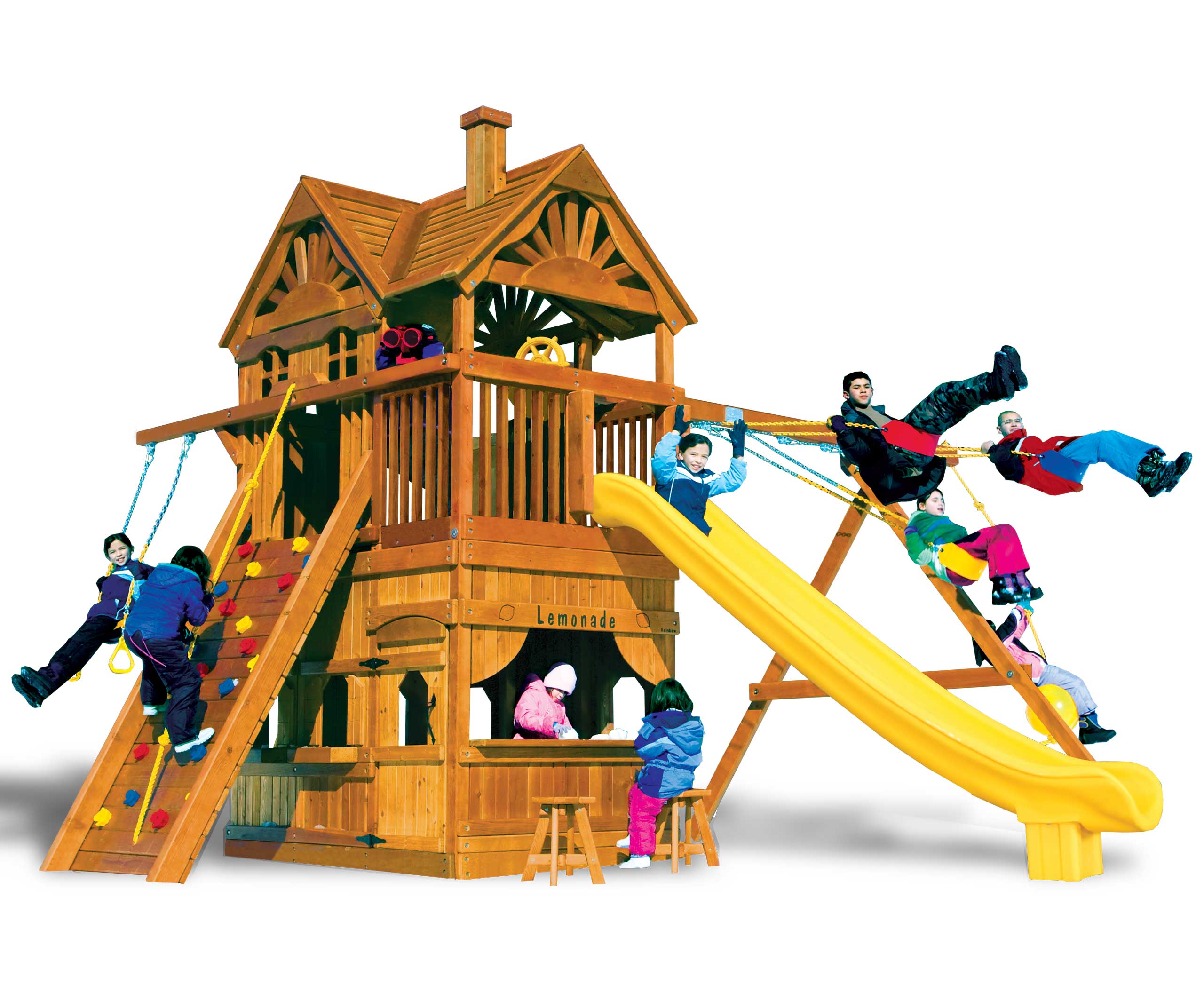 Monster Clubhouse Pkg II Classic Huckleberry Hideout (43H)