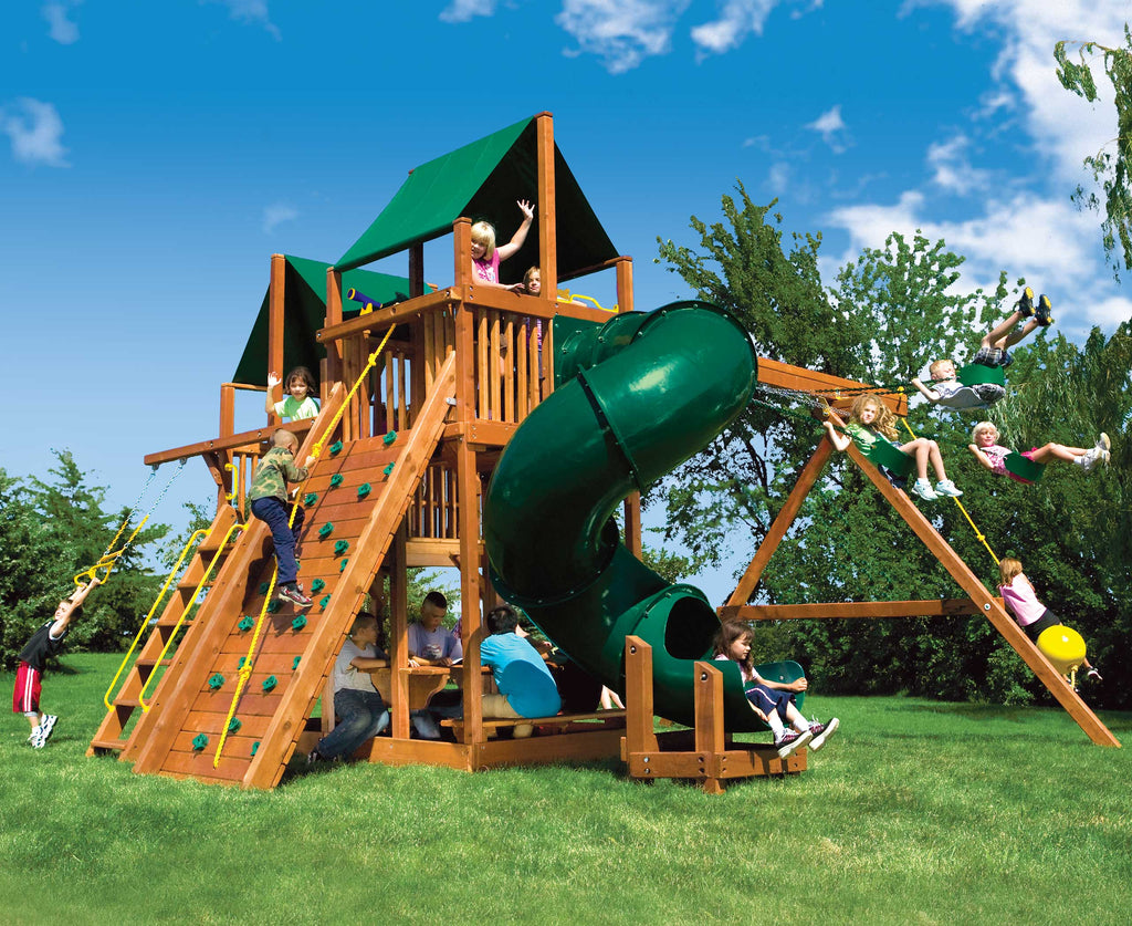 King Kong Clubhouse Pkg II with 360 Spiral Slide (45B )