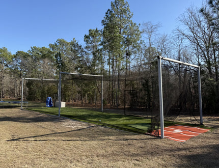Backyard batting cage