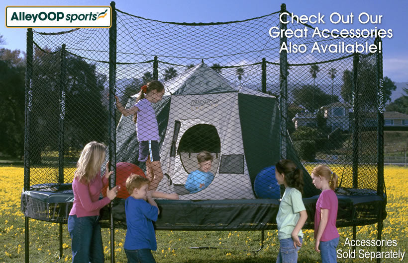 DoubleBounce 14' Trampoline With Enclosure