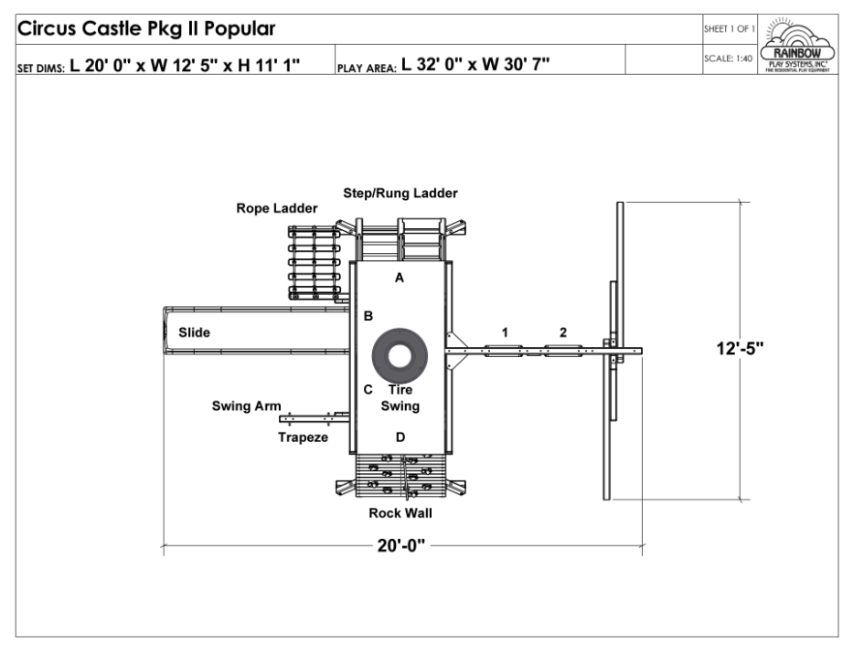 Circus Castle Pkg II Popular (9B)- Reg Sale Price $4099