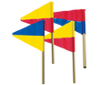 Set of 4 Flags (141)