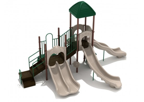 Cinco de Slido Commercial Steel Play System - INSTALLED