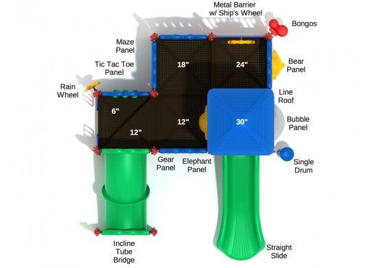 Circus Commerical Steel Play System