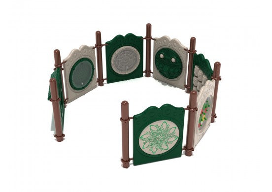 Huddle up Hideout Commercial Steel Play System - INSTALLED