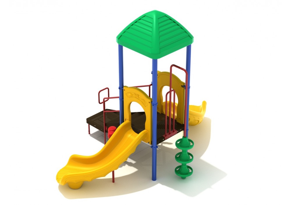 Splits Commercial Steel Play System - INSTALLED