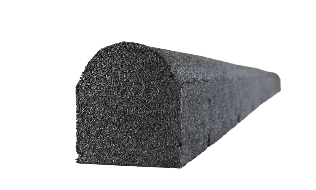 Rubber border